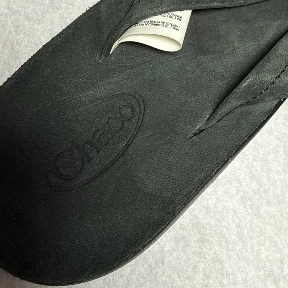 Chaco Lowdown Flip Black Sandals Womens 9 JCH108488 Lightweight Thong Flip Flops